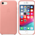 iPhone 8 / 7 Leather Case - Soft Pink